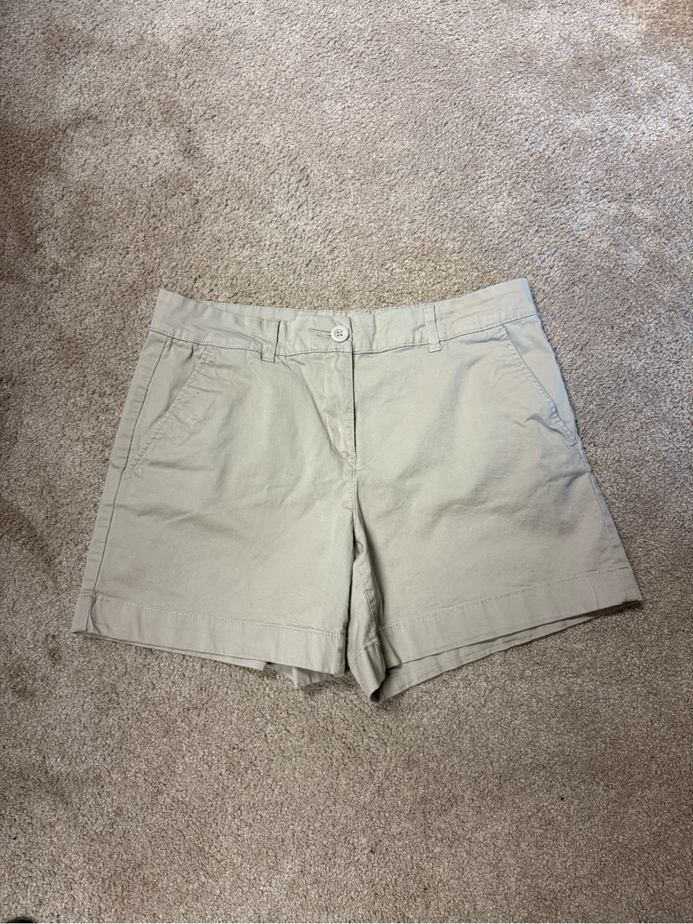 Nautica Khaki Cotton Shorts